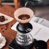 Prepare coffee according to the tea principle, immersion dripper switch,