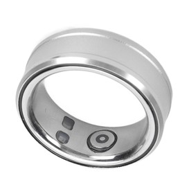 Dilwe Fitness Smart Ring, Bluetooth 5.1 Smart Ring con NFC, Desplazamiento de Vídeo, Cambio de Página de Libro, Monitorización de la Temperatura Corporal del Sueño, Contador de Pasos,
