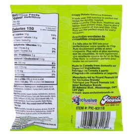 Exclusive Brands Pzazz Crunchy Nuts, Spicy Dill Pickle Flavored, 80g/3 oz., Bag