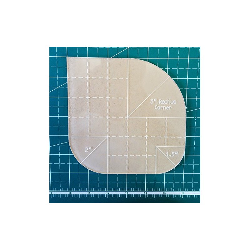 LaserThing Radius Tool Quilt Ruler