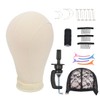 YTBYT 21 Inch Canvas Block Head Set With Mount Hole