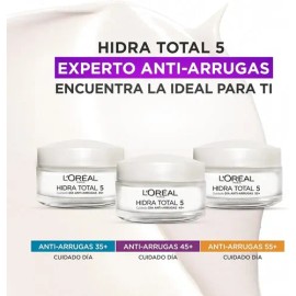 Crema Facial Antiarrugas +45 L'oréal Paris Hidra Total 5