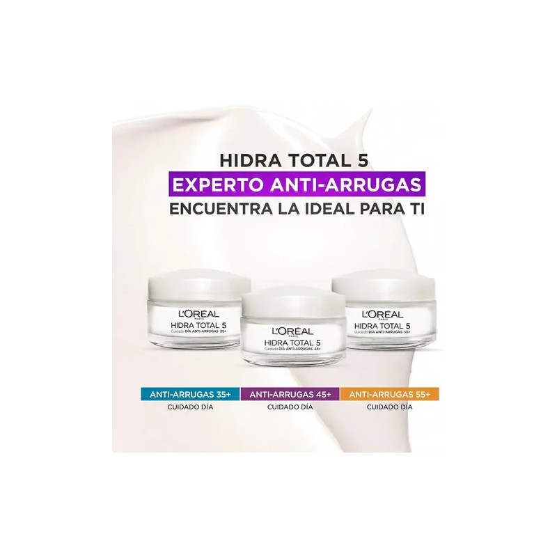 Crema Facial Antiarrugas +45 L'oréal Paris Hidra Total 5