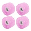 4Pcs Skateboard Wheel Set Replacement 78A Hardness PU Translucent Flashing