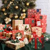 Christmas Wrapping Paper Set, 12 Sheets of Christmas Wrapping Paper,