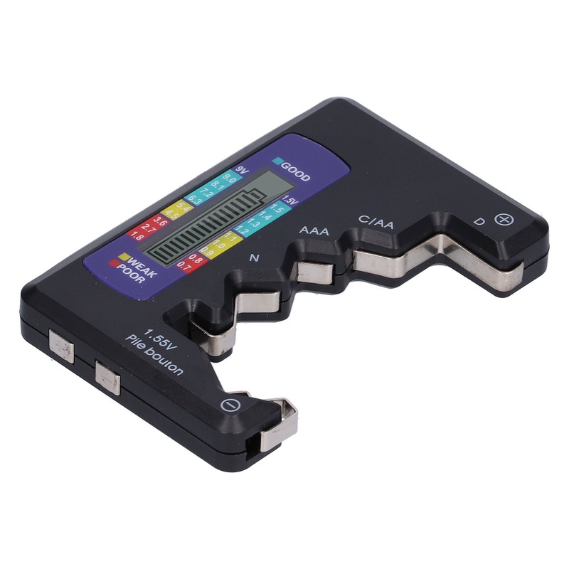 Battery Tester Universal Household Capacity Checker for D C AA