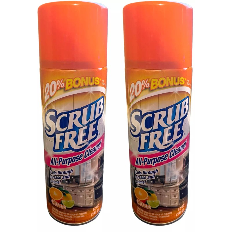 Scrub Free All Purpose Cleaner Cuts Through Grease and Grime