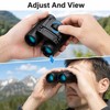 40x22 Binoculars for Outdoor Travel - HD Compact Mini Telescope