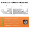 JANSTAHL Rear Door Security Lock for Fiat Ducato