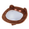 Baby Car Mirror Cute Cartoon Super Soft Fabric Acrylic Car