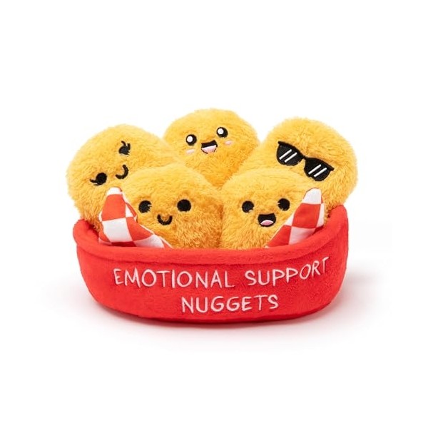 Emotional Support Chicken Nuggets by Relatable, Cuddly Stuffed Animals and