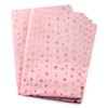 MR FIVE Pink with Gold Star Tissue Paper Bulk,20" x