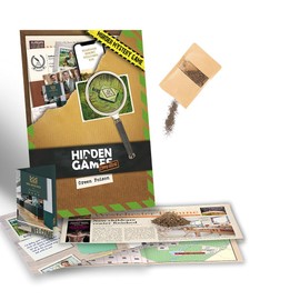 Hidden Games Crime Scene - Green Poison - USA - Realistic Crime Scene Game, exciting Detective Game, Murder Mystery Game