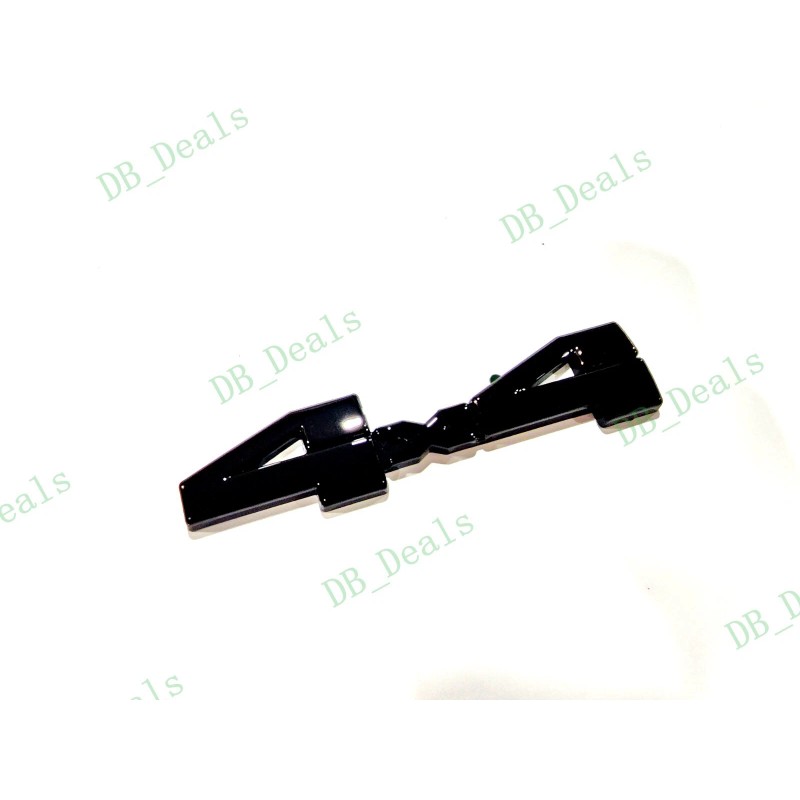 TOYOTA NEW Overlay Gloss Blackout Rear Tailgate 4x4 Emblem Badge
