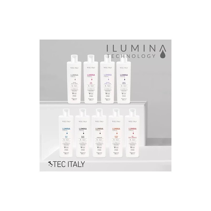 TEC ITALY Lumina Forza Color Violeta Neutraliza Cabello Teñido 300