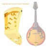 Mandolin Tailpiece Golden 8-String Screws Triangular Parts Musical Instrument Accessories