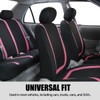 XINLIYA Car Seat Covers Full Set, Breathable Premium Cloth Automotive