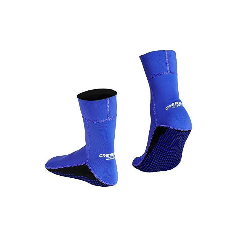 Cressi Ultra Stretch Socks 1.5 mm, Blue, XL