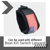AFEISOL Boat Kill Switch Wrist Strap,Universal Adjustable Wrist Strap Jet