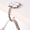 sourcing map Foldable Purse Hook - 2.48"x1.77"(LxW) Metal Portable Handbag