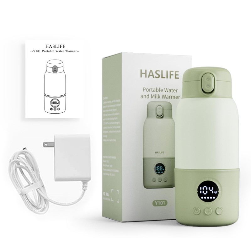 Portable Bottle Warmer for Travel, 2-Min Fast Heating Baby Bottle