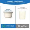 Sophico Yogurt Organizer for Fridge, 4 Capacity Yogurt Sliders for