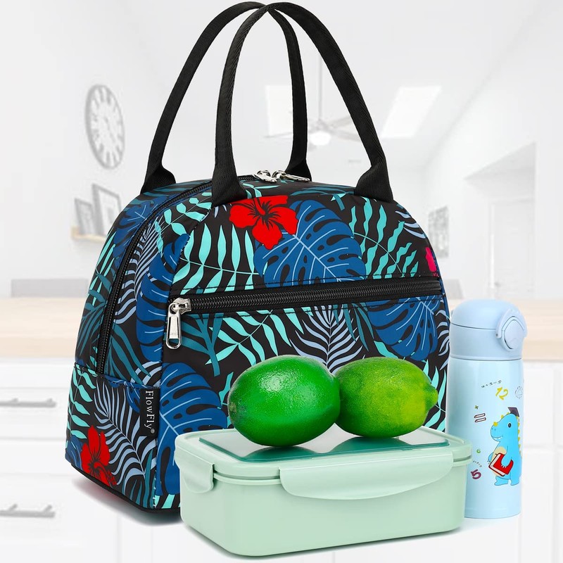 FlowFly Insulated Lunch Cooler Bag - Tote Bag Organizer for