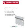 Gedotec Support Plate Mounting Rail for Screw mounting