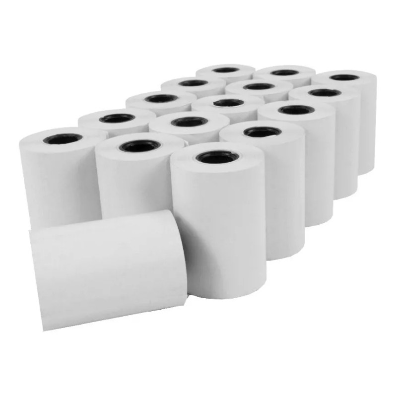 Sky Ticket Caja 50 Rollos Papel Ticket Térmico Directo Impresora