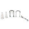 Camotokiit 1900-2-1600 Replacement Safety Chain U-Bolt Kit Fits B&W Gooseneck
