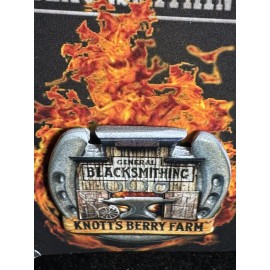 Knotts Berry Farm Lapel Pin #26 GENERAL BLACKSMITHING Parks 100th Anniversary