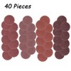 Bestgle 40 Pcs Quick Change Roll Lock Sanding Dics Surface
