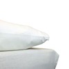 Interfit Knitted Fitted Stretch Pillowcases (Pair) Housewife Style Fold Over