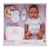 Perfectly Cute Feed & Wet 14” Baby Set - Brunette