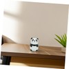 Mikinona 2pcs Ceramic Panda Seasoning Jar Salt Pepper Portable Kitchen