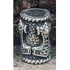 Thor's Hammer Beard Bead 925 Silver 5 mm, Enamel, No