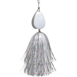 Tooth Shield Tackle Musky Bucktail (Shimmer Shad) Muskie Pike Double 10-9 Inline Spinner Musky Lures Baits Tackle