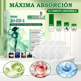 3 Paquetes De Parches Glorenda Para Moringa,parches Delgado