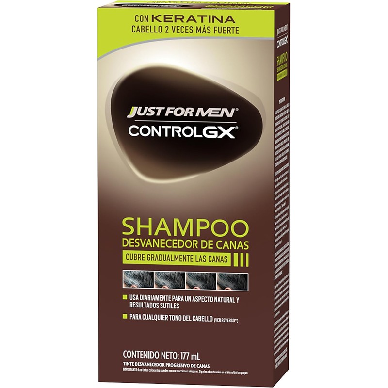 Shampoo Control Gx Shampoo Desvanecedor Progresivo De Canas 177 ml