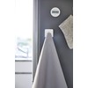 Yamazaki 4133 Magnetic Kitchen Towel Holder, White, Approx. 2.2 x