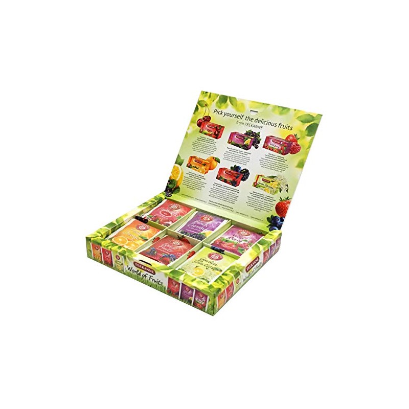 Teekanne World of Fruits VARIETY box of tea 30 tea