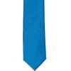 tiemart Slim 2.5" Width Solid Color Necktie (Azure Blue)