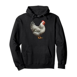 Cute Chicken Speckled Sussex chicken Pullover Hoodie