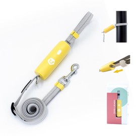 Hand Free Dog Leash Retractable Length 4-6 ft with Reflective Stripor for Medium&Small Dogs Comfortable ABS Handle and Sturdy Rope Woven from Polyeste&Nylon for Walking, Jogging and Running Your Dog