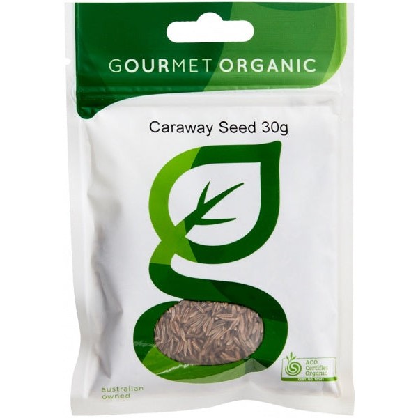 Gourmet Organic Herbs Caraway Seed 30g Sachet
