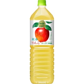 Kirin Koiwai Apple Juice 1500ml (Pack of 5), Value Pack, No Preservatives, No Coloring, Japanese Koiwai Junsui Ringo Apple Juice Drink, MADE IN JAPAN