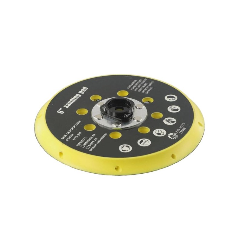 2 x Trade-Shop Sanding Disc Backing Pad 150 mm Compatible