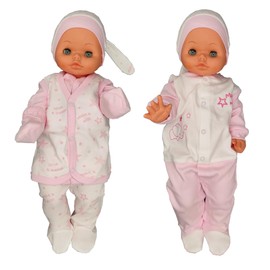 Blue Eyes Newborn Baby Gift Set, 100% Natural Cotton, First Equipment, Girls' Clothing Gift Set, Baby Equipment for Babies, 0-4 Months, 8 Pieces (Star Pink)