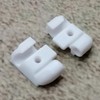 ULEIVA Replacement End Caps Set of 2 White Compatible with