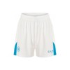 SSC NAPOLI Pantaloncino Gara Home Ea7 Football Shorts, White/Light Blue, 3XL Corto
